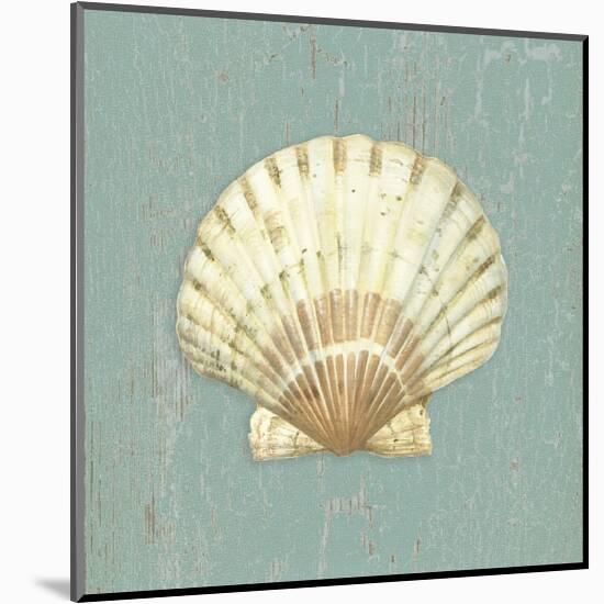 Scallop Shell-Lisa Danielle-Mounted Giclee Print