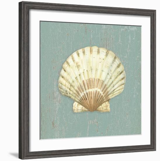 Scallop Shell-Lisa Danielle-Framed Giclee Print