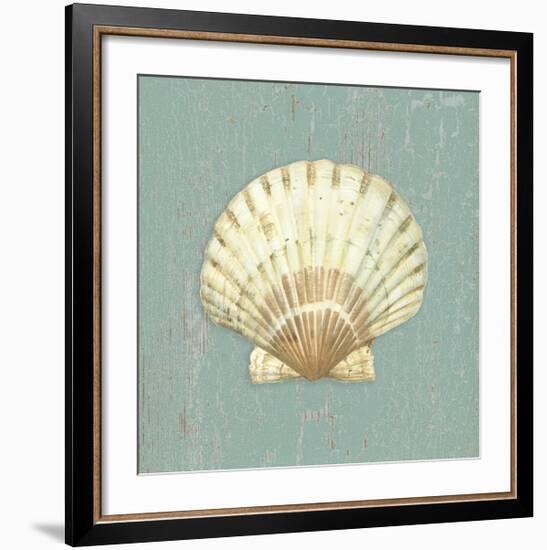 Scallop Shell-Lisa Danielle-Framed Giclee Print