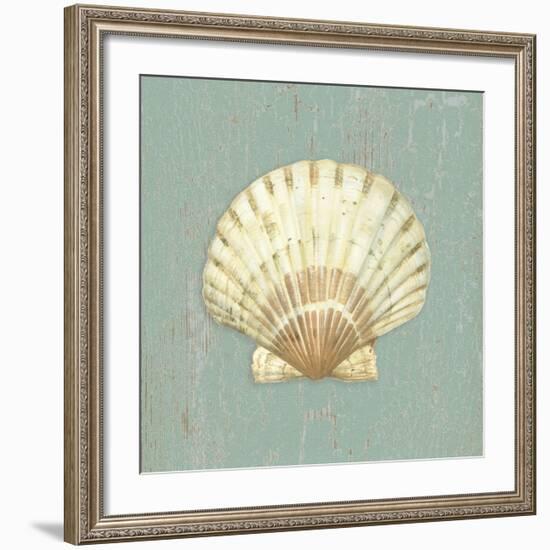 Scallop Shell-Lisa Danielle-Framed Art Print