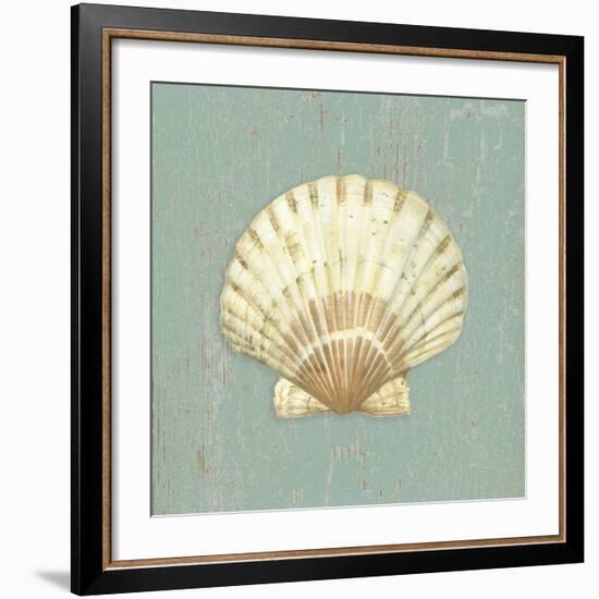 Scallop Shell-Lisa Danielle-Framed Art Print