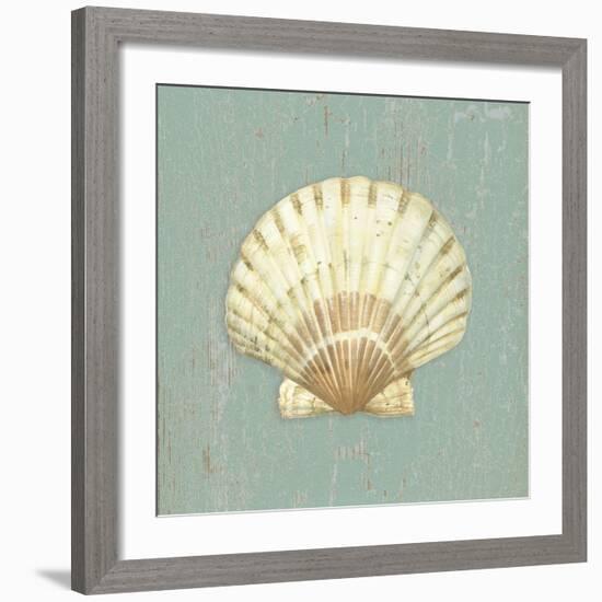 Scallop Shell-Lisa Danielle-Framed Art Print