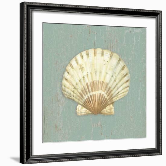 Scallop Shell-Lisa Danielle-Framed Art Print