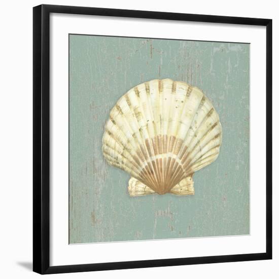 Scallop Shell-Lisa Danielle-Framed Art Print