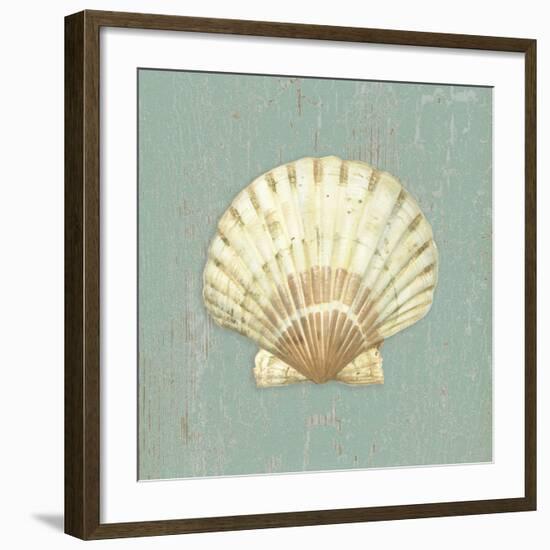 Scallop Shell-Lisa Danielle-Framed Art Print