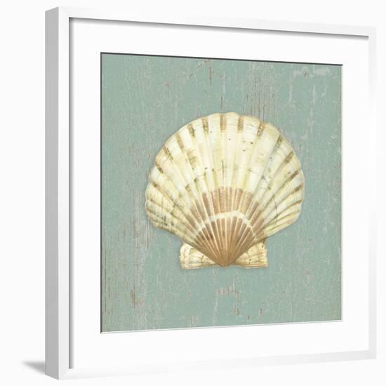 Scallop Shell-Lisa Danielle-Framed Art Print