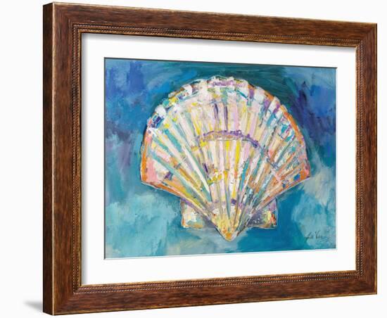 Scallop Shell-Jeanette Vertentes-Framed Art Print