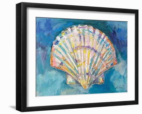 Scallop Shell-Jeanette Vertentes-Framed Art Print