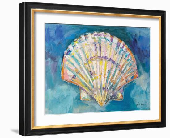 Scallop Shell-Jeanette Vertentes-Framed Art Print