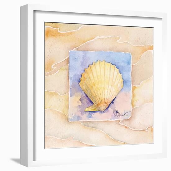 Scallop-Paul Brent-Framed Art Print