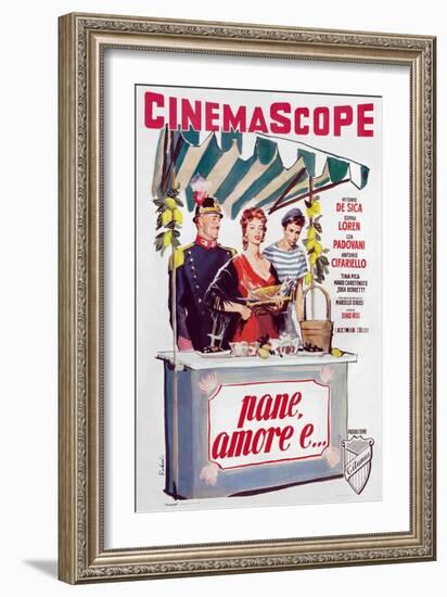 Scandal in Sorrento, 1955-null-Framed Giclee Print