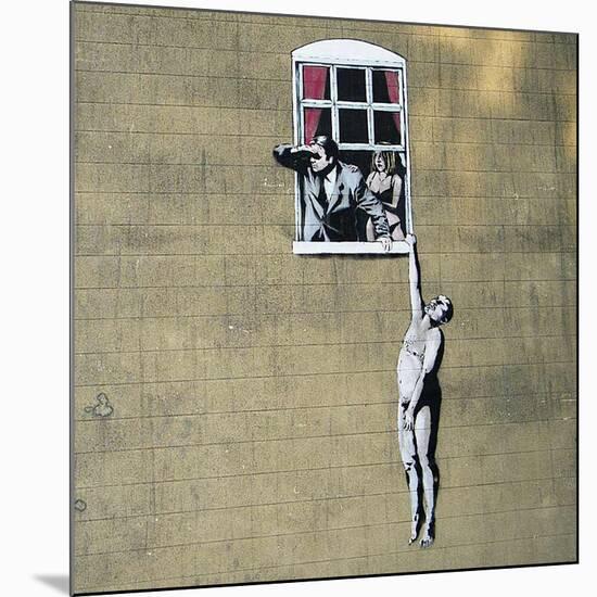 Scandal-Banksy-Mounted Premium Giclee Print