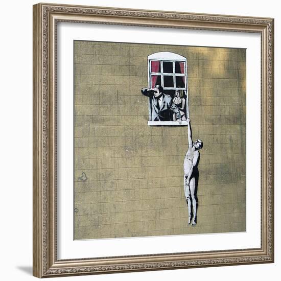 Scandal-Banksy-Framed Premium Giclee Print