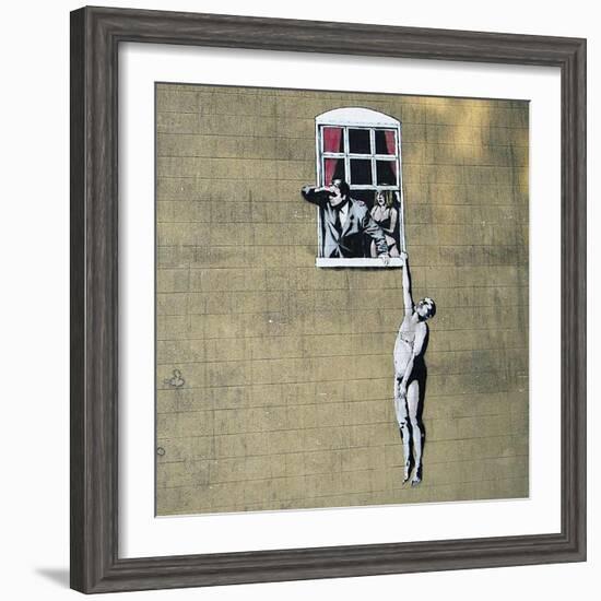 Scandal-Banksy-Framed Premium Giclee Print