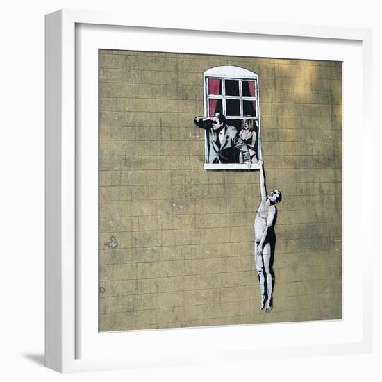 Scandal-Banksy-Framed Premium Giclee Print