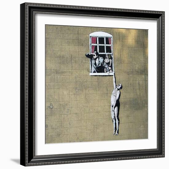 Scandal-Banksy-Framed Premium Giclee Print