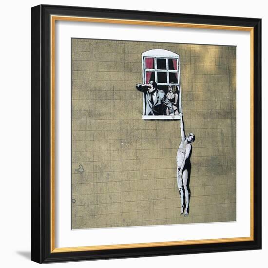 Scandal-Banksy-Framed Premium Giclee Print