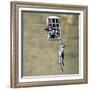 Scandal-Banksy-Framed Giclee Print