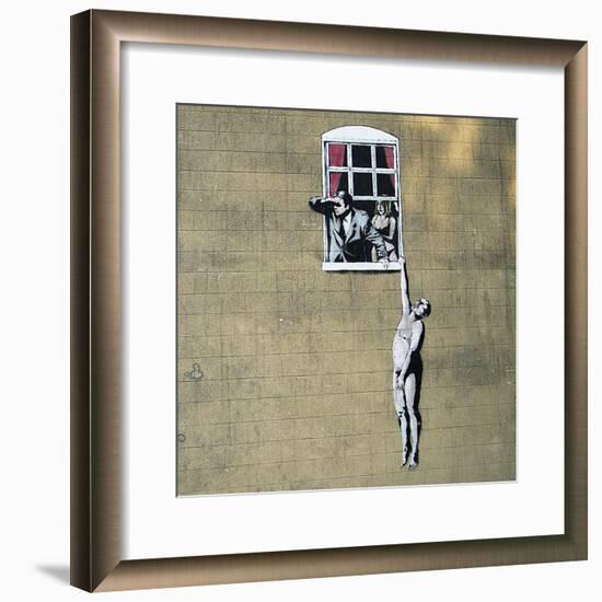 Scandal-Banksy-Framed Giclee Print