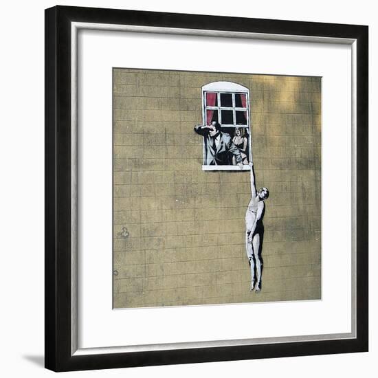 Scandal-Banksy-Framed Giclee Print
