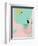 Scandi Abstract Mint Pink-Urban Epiphany-Framed Premium Giclee Print