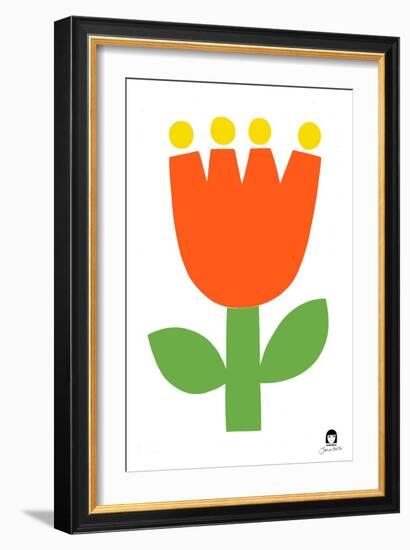 Scandi Tulip-Jane Foster-Framed Art Print