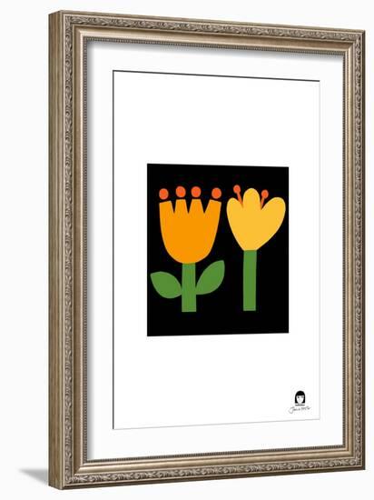 Scandi Tulips-Jane Foster-Framed Art Print