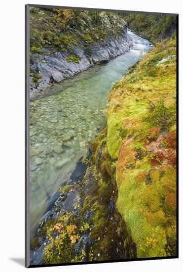 Scandinavia, Norway, Rondane, National-Park, Mountain Stream, Rocks-Rainer Mirau-Mounted Photographic Print