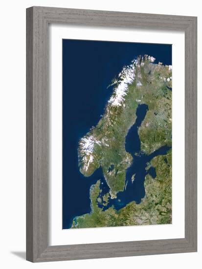 Scandinavia-PLANETOBSERVER-Framed Photographic Print