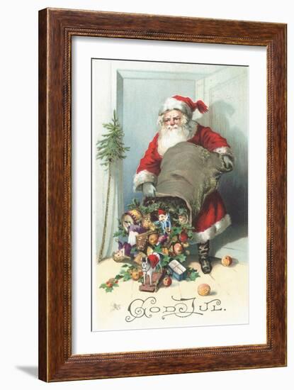 Scandinavian Christmas Card-null-Framed Giclee Print