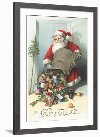 Scandinavian Christmas Card-null-Framed Giclee Print