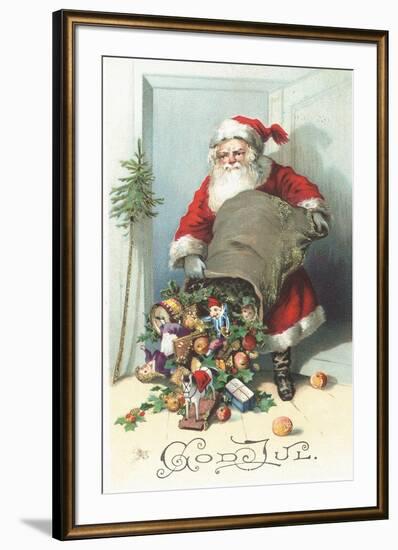 Scandinavian Christmas Card-null-Framed Giclee Print