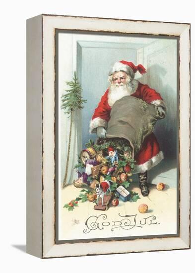 Scandinavian Christmas Card-null-Framed Premier Image Canvas