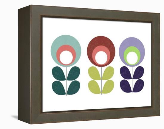 Scandinavian Flowers I-Anita Nilsson-Framed Stretched Canvas