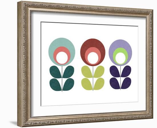 Scandinavian Flowers I-Anita Nilsson-Framed Art Print