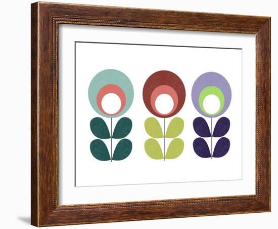 Scandinavian Flowers I-Anita Nilsson-Framed Art Print