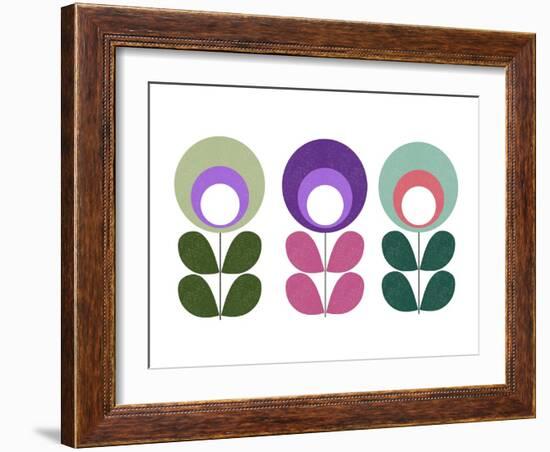 Scandinavian Flowers II-Anita Nilsson-Framed Art Print