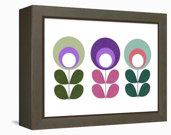 Scandinavian Flowers II-Anita Nilsson-Framed Stretched Canvas