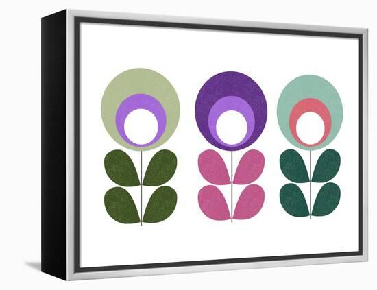 Scandinavian Flowers II-Anita Nilsson-Framed Stretched Canvas