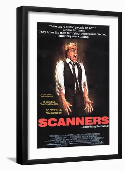 Scanners, Michael Ironside, 1981-null-Framed Premium Giclee Print