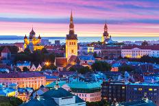 Aerial Panorama of Stockholm, Sweden-Scanrail-Photographic Print