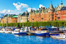 Aerial Panorama of Stockholm, Sweden-Scanrail-Photographic Print