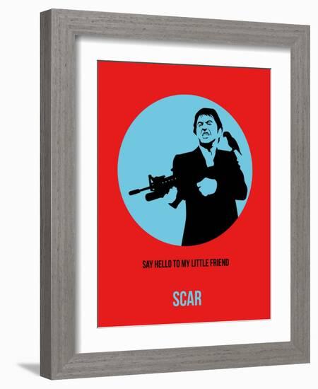 Scar Poster 1-Anna Malkin-Framed Art Print