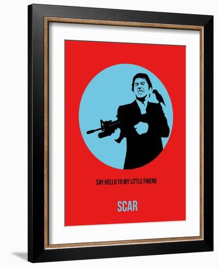 Scar Poster 1-Anna Malkin-Framed Art Print