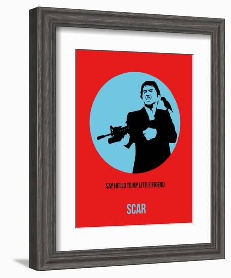 Scar Poster 1-Anna Malkin-Framed Art Print