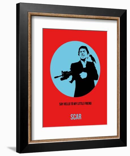 Scar Poster 1-Anna Malkin-Framed Art Print