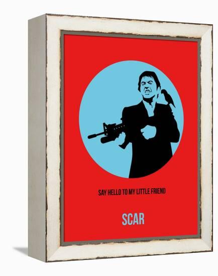 Scar Poster 1-Anna Malkin-Framed Stretched Canvas