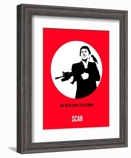 Scar Poster 2-Anna Malkin-Framed Art Print