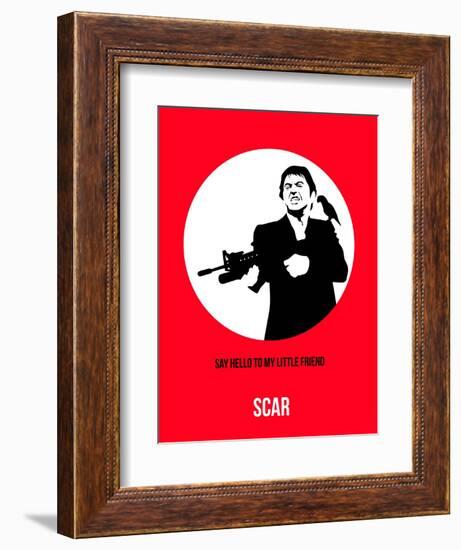 Scar Poster 2-Anna Malkin-Framed Art Print