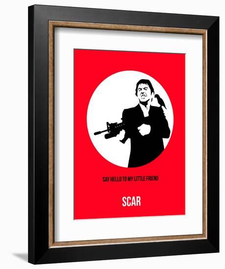 Scar Poster 2-Anna Malkin-Framed Art Print